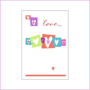 Love Card - Shapes